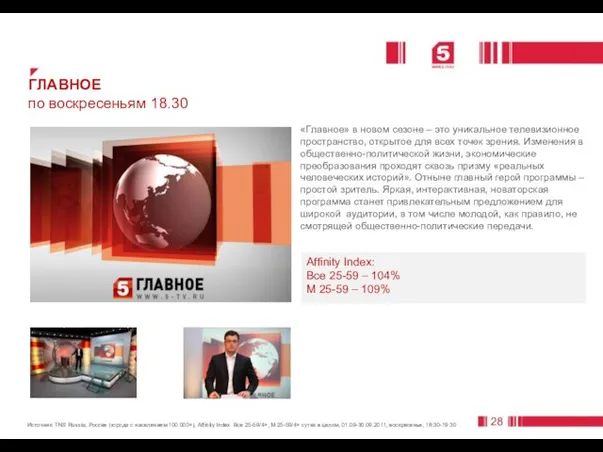 «Главное» в новом сезоне – это уникальное телевизионное пространство, открытое для всех