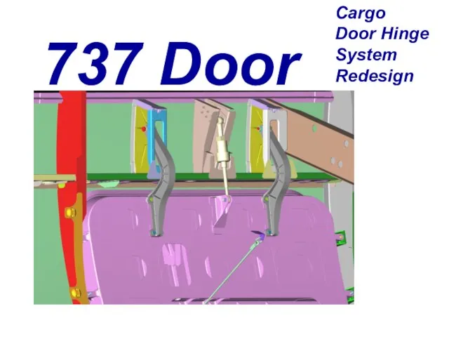 737 Door Cargo Door Hinge System Redesign