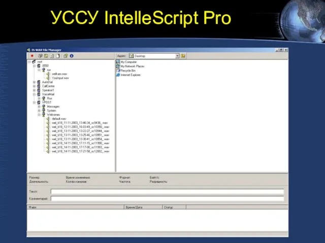 УССУ IntelleScript Pro