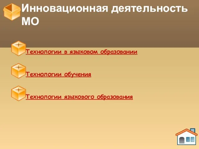 Инновационная деятельность МО