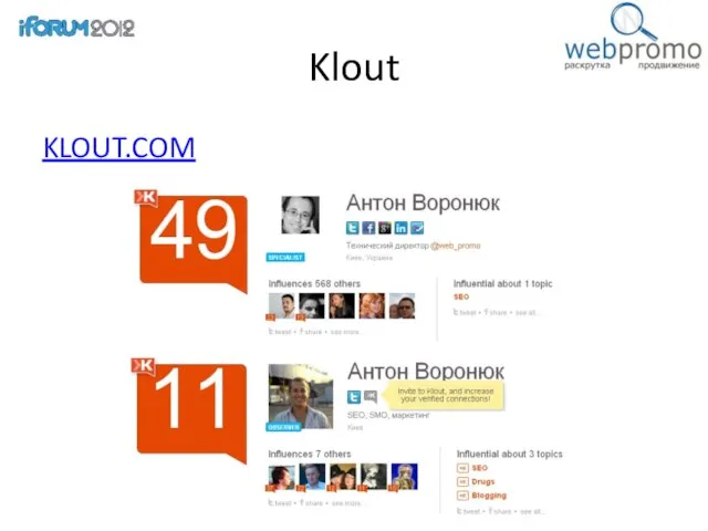 Klout KLOUT.COM