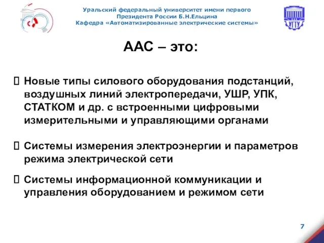 ААС – это: Новые типы силового оборудования подстанций, воздушных линий электропередачи, УШР,