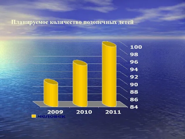 Планируемое количество подопечных детей