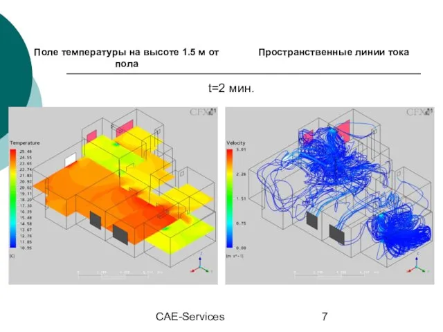 CAE-Services t=2 мин.