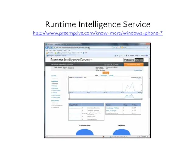 Runtime Intelligence Service http://www.preemptive.com/know-more/windows-phone-7