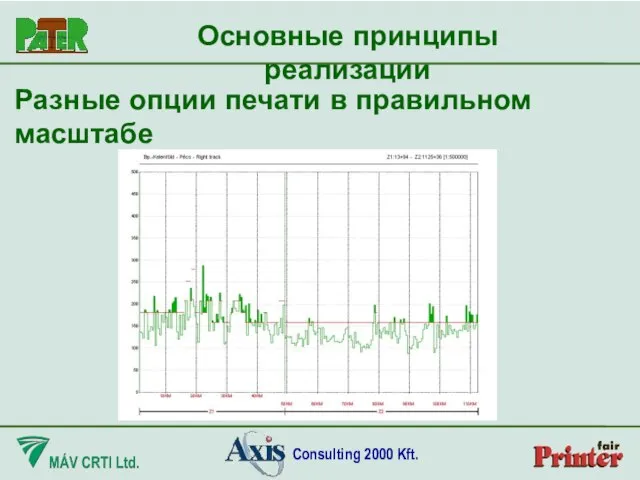 Основные принципы реализации Разные опции печати в правильном масштабе