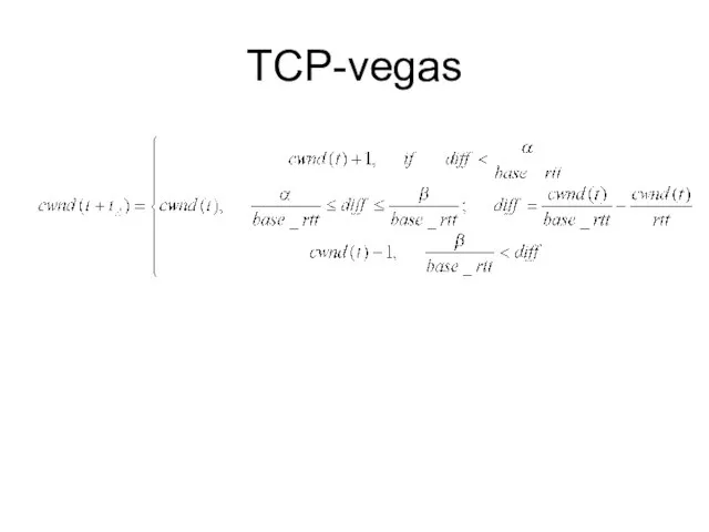 TCP-vegas