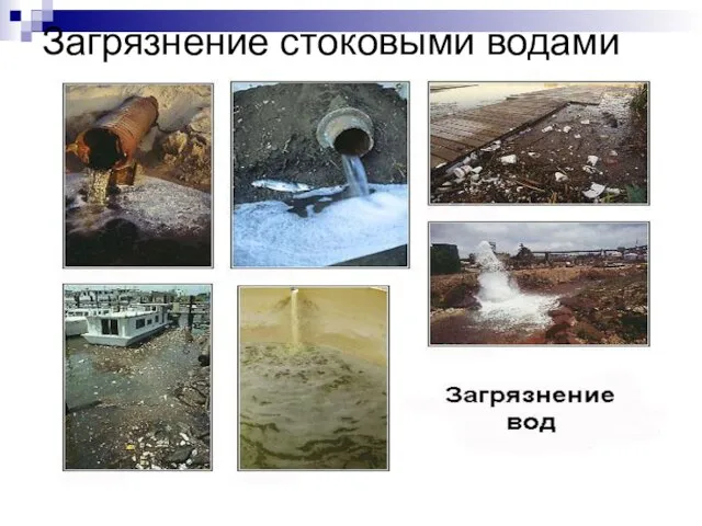 Загрязнение стоковыми водами