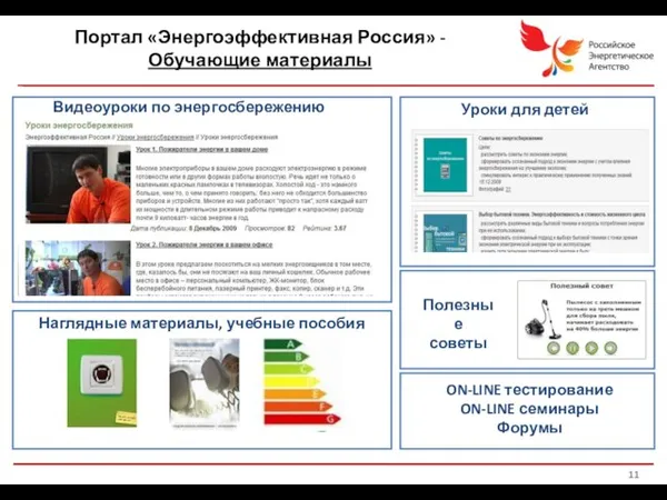 Портал «Энергоэффективная Россия» - Обучающие материалы Детские уроки Видеоуроки по энергосбережению Уроки