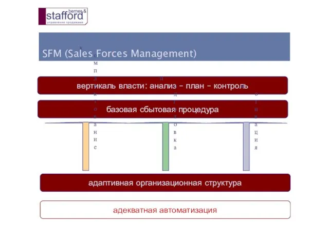 SFM (Sales Forces Management) вертикаль власти: анализ – план – контроль базовая