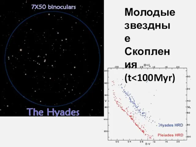 Молодые звездные Скопления (t