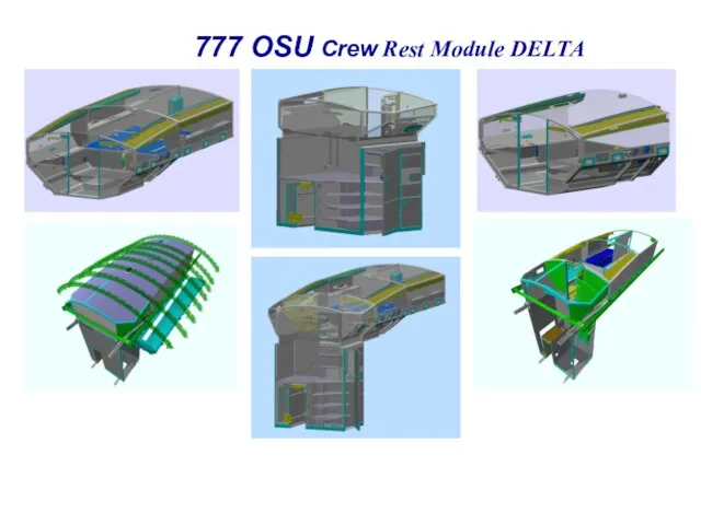 777 OSU Crew Rest Module DELTA