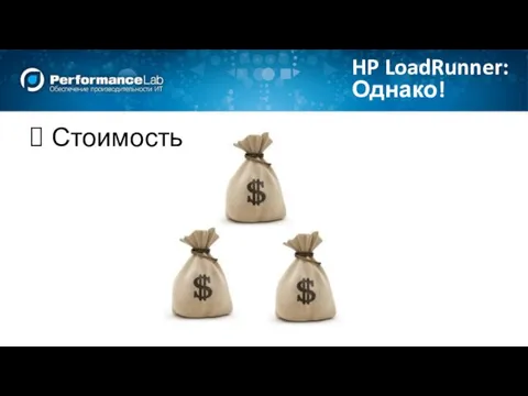 Однако! HP LoadRunner: Стоимость