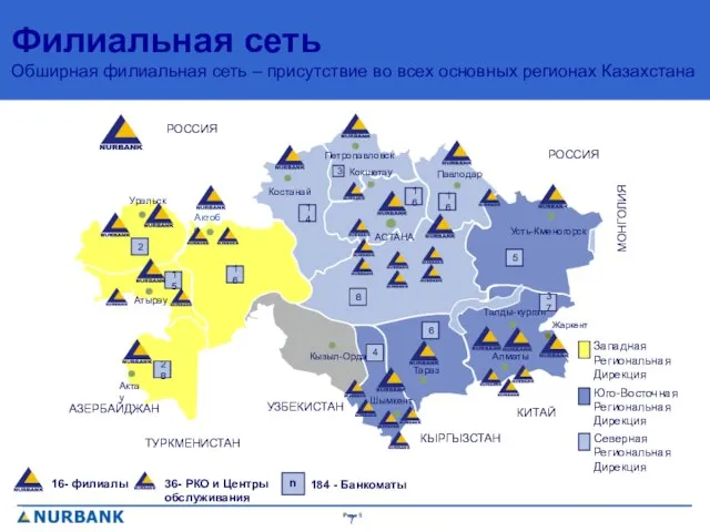 РОССИЯ РОССИЯ МОНГОЛИЯ КИТАЙ КЫРГЫЗСТАН УЗБЕКИСТАН ТУРКМЕНИСТАН АЗЕРБАЙДЖАН 16- филиалы 36- РКО