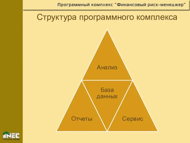 Структура программного комплекса