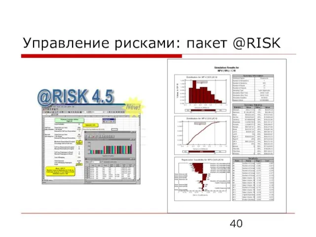 Управление рисками: пакет @RISK
