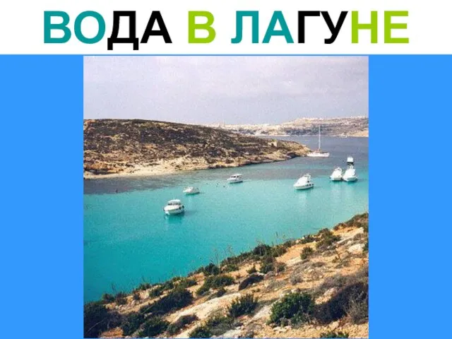 ВОДА В ЛАГУНЕ