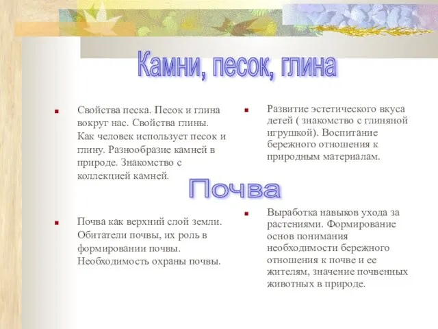 Свойства песка. Песок и глина вокруг нас. Свойства глины. Как человек использует