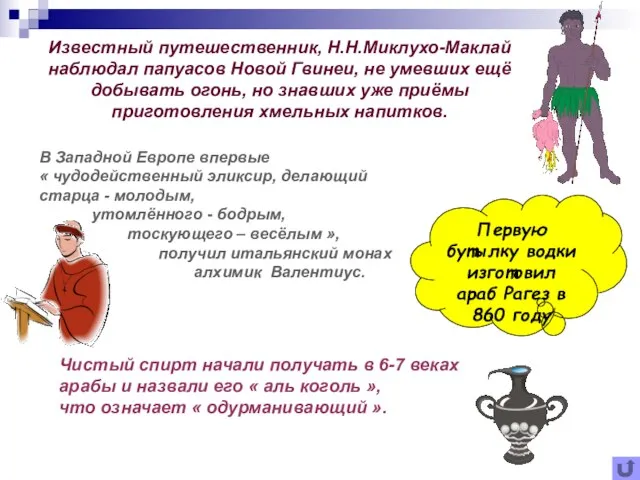 Известный путешественник, Н.Н.Миклухо-Маклай наблюдал папуасов Новой Гвинеи, не умевших ещё добывать огонь,