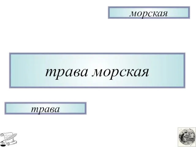 трава морская трава морская