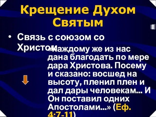 «Каждому же из нас дана благодать по мере дара Христова. Посему и