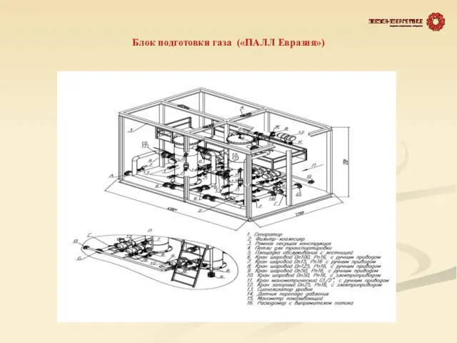 Блок подготовки газа («ПАЛЛ Евразия»)