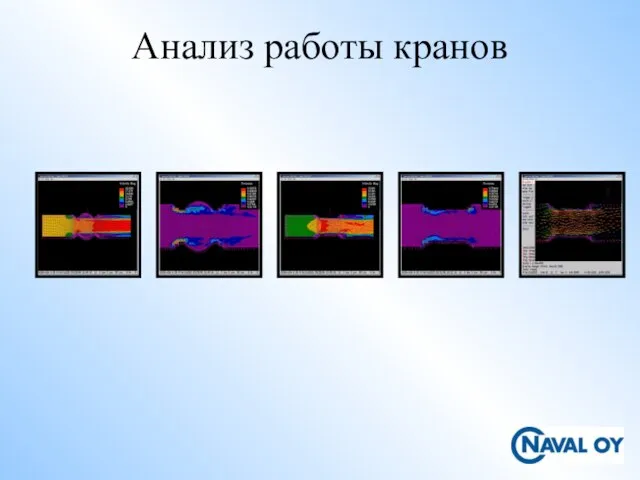 Анализ работы кранов