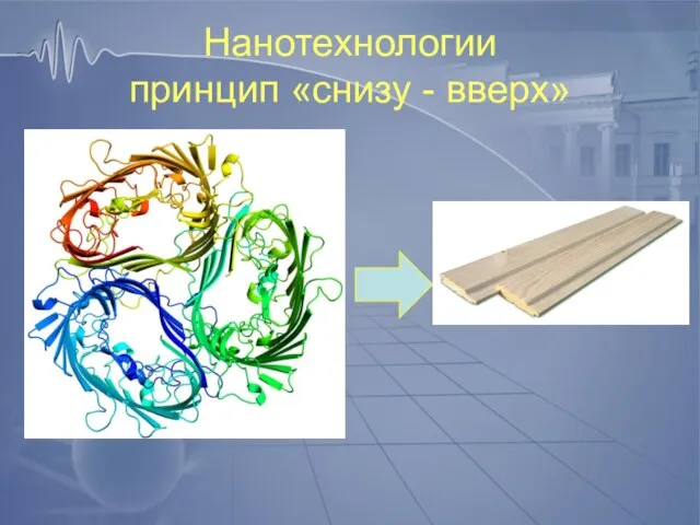 Нанотехнологии принцип «снизу - вверх»