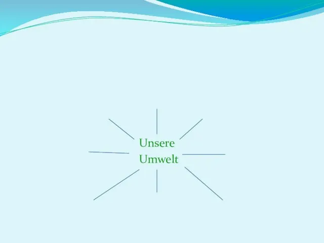 Unsere Umwelt