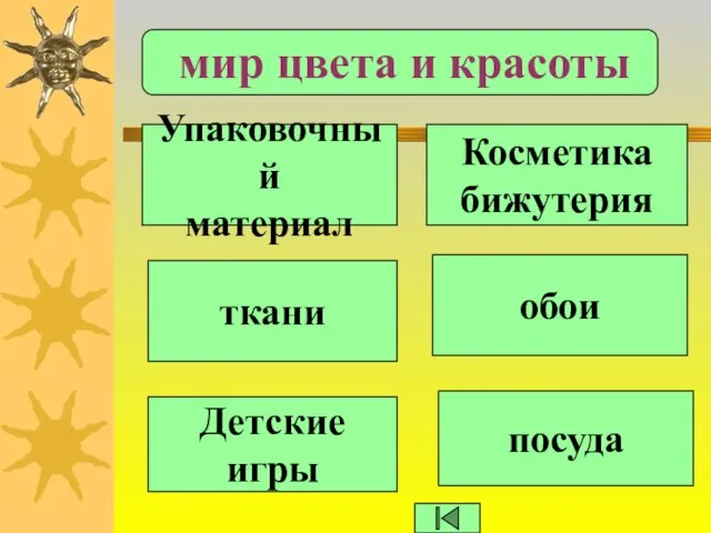 Косметика бижутерия Упаковочный материал ткани обои Детские игры посуда мир цвета и красоты