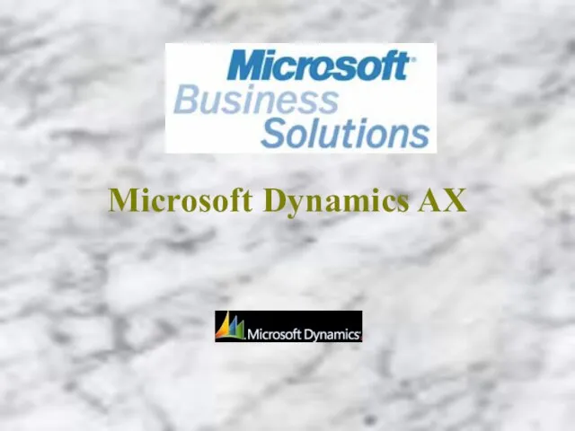 Microsoft Dynamics AX