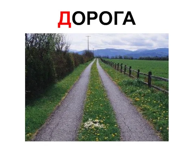 ДОРОГА