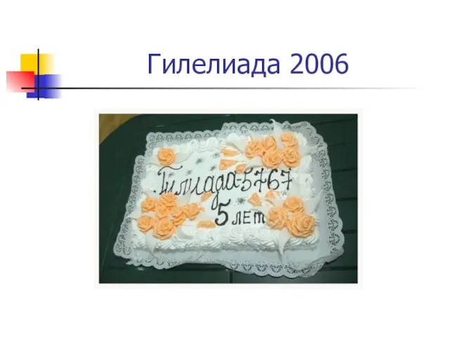 Гилелиада 2006