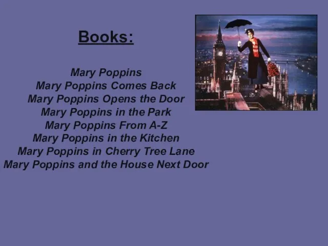 Books: Mary Poppins Mary Poppins Comes Back Mary Poppins Opens the Door