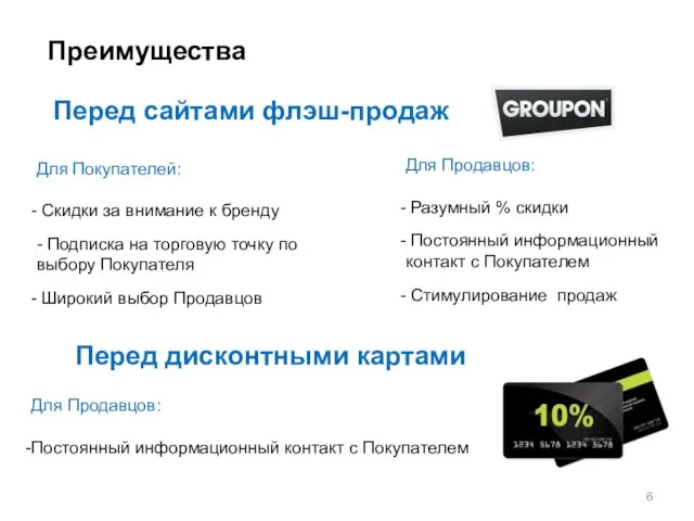 Преимущества Для Покупателей: Скидки за внимание к бренду - Подписка на торговую