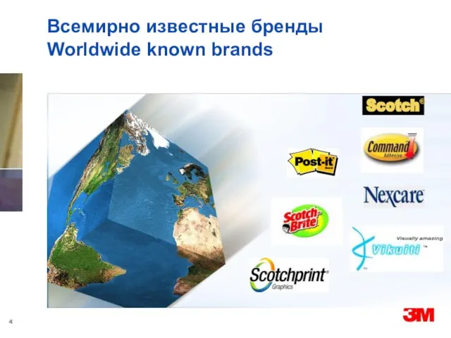 Всемирно известные бренды Worldwide known brands