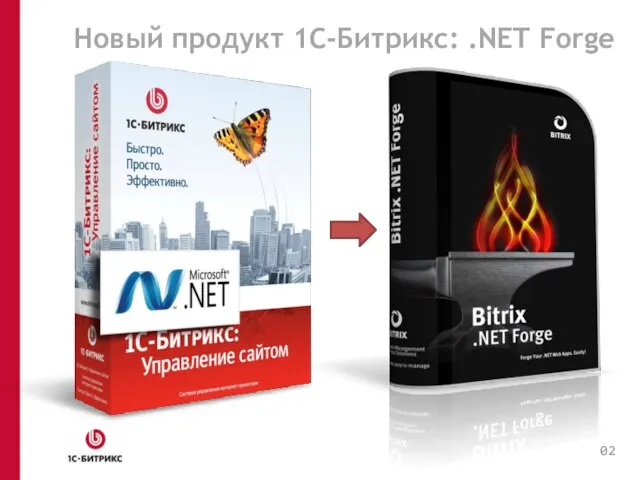 Новый продукт 1C-Битрикс: .NET Forge 0