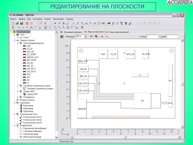 РЕДАКТИРОВАНИЕ НА ПЛОСКОСТИ