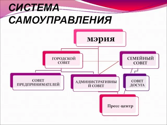 СИСТЕМА САМОУПРАВЛЕНИЯ