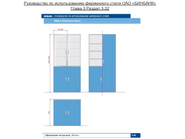 Руководство по использованию фирменного стиля ОАО «БИНБАНК» Глава 3 Раздел 3.32