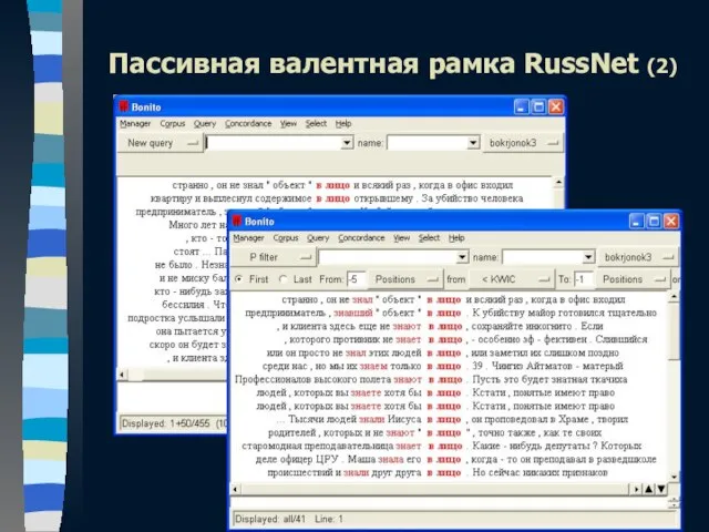 Пассивная валентная рамка RussNet (2)