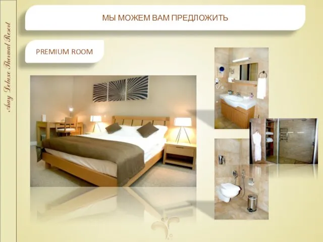 МЫ МОЖЕМ ВАМ ПРЕДЛОЖИТЬ PREMIUM ROOM