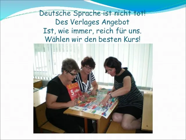 Deutsche Sprache ist nicht tot! Des Verlages Angebot Ist, wie immer, reich