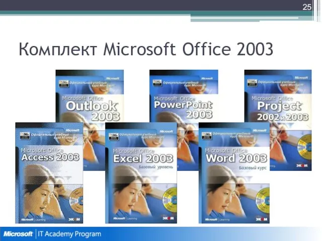 Комплект Microsoft Office 2003