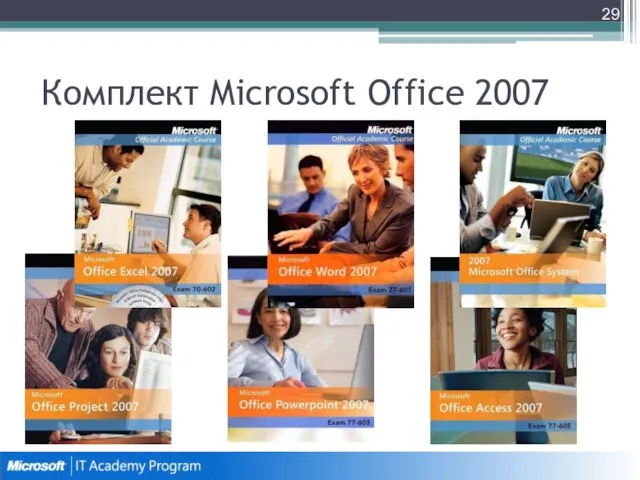 Комплект Microsoft Office 2007