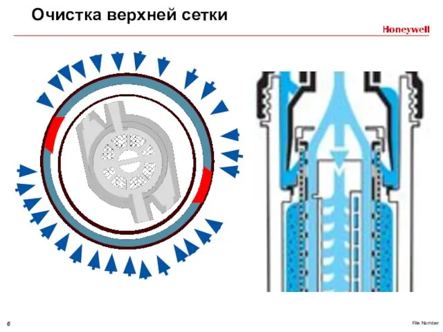 Очистка верхней сетки