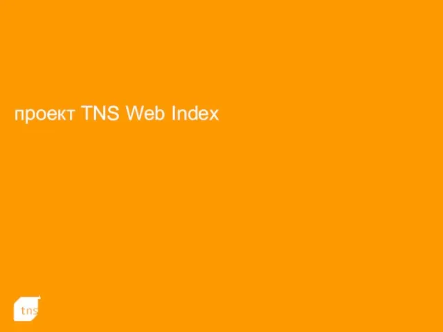 проект TNS Web Index