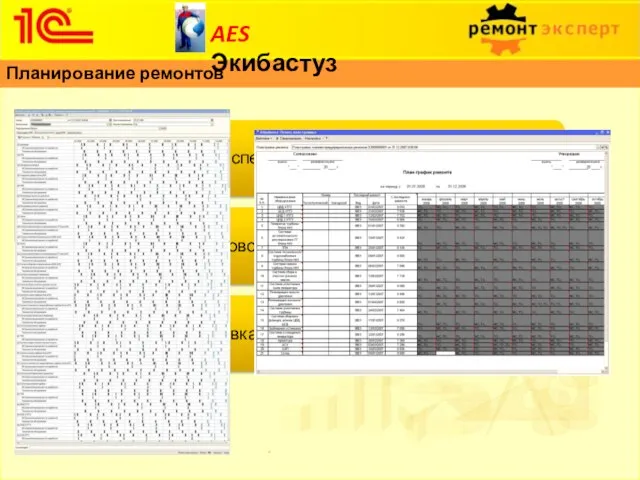 Планирование ремонтов