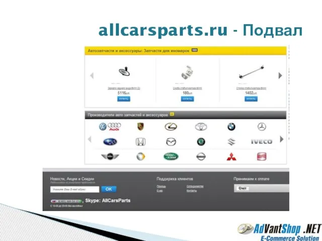 allcarsparts.ru - Подвал