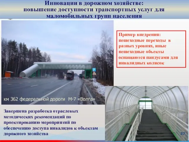 Инновации в дорожном хозяйстве: повышение доступности транспортных услуг для маломобильных групп населения